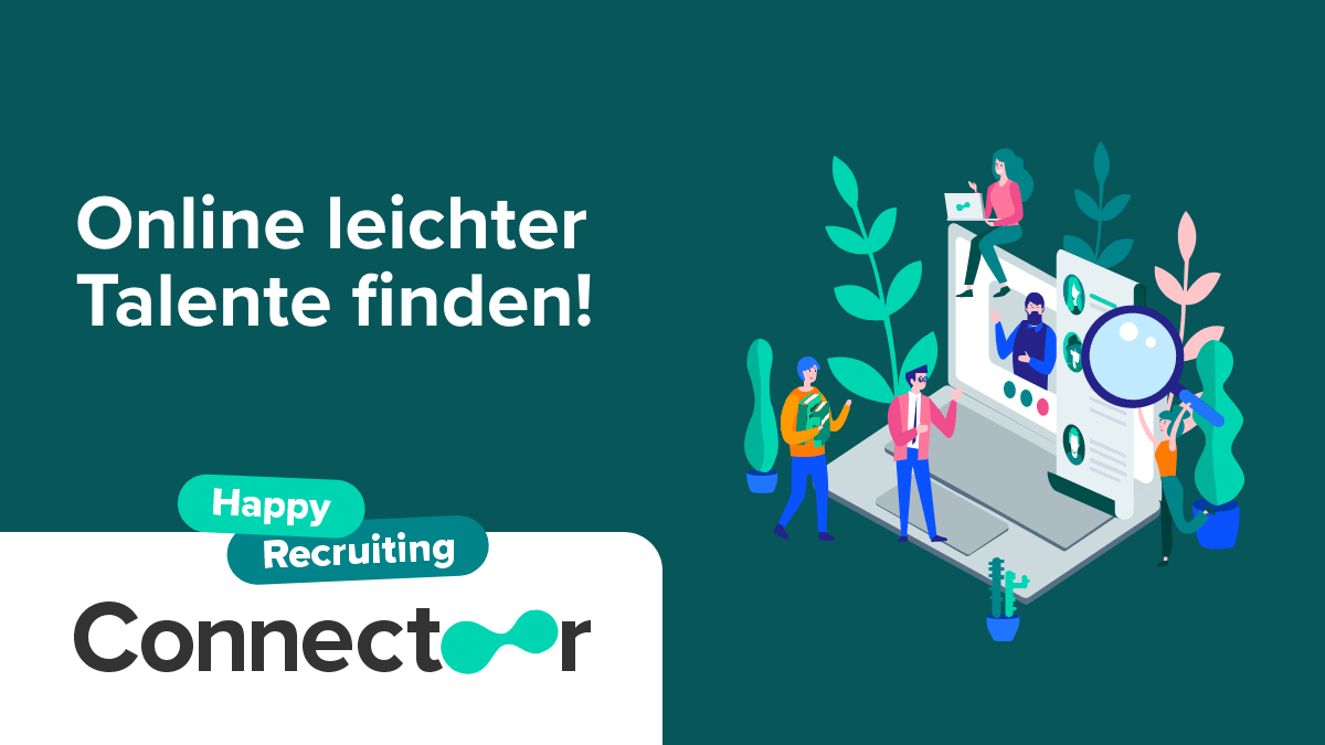 Connectoor - Happy Recruiting. Online leichter Talente finden!